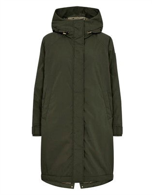 Mos Mosh - MMCali Parka Jakke - Forest Night